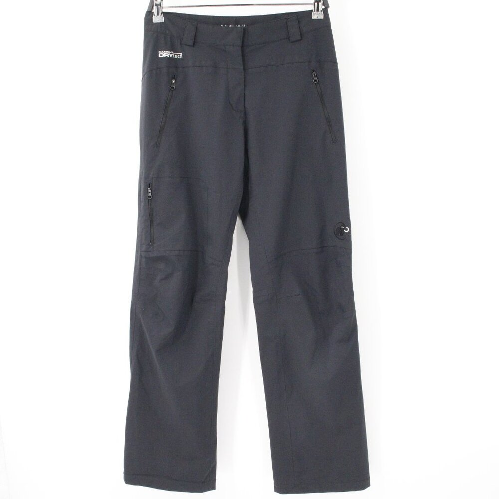 Mammut Women's Straight Leg Outdoor Pants in Black